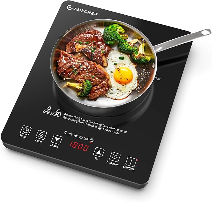 AMZCHEF Portable Induction Cooktop